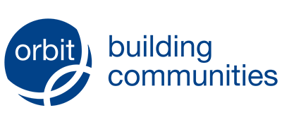 Orbit building Communities logo